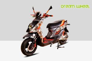 Wholesale Two Wheels Electric Pedal Moped Scooter 55km/H 1000W 72V Battery from china suppliers