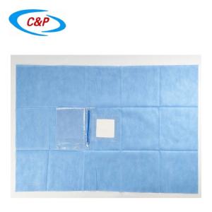 Wholesale Sterile Disposable SMS Eye Surgery Drape With Pocket For Medical OEM / ODM Available from china suppliers
