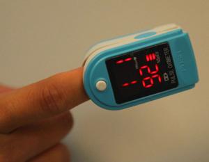 Wholesale Colorful Professional Finger Pulse Oximeter with LCD Display from china suppliers