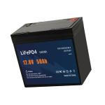 Home MPPT 12V 50Ah Lifepo4 Battery AGV Lithium Battery For Solar Energy Storage