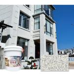 Exterior Wall Coating with Natural Stone Paint Decorative House Painting