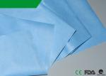 First Aid Single Hospital Bed Cover Sheet Comfortable Flat Style Medical Usage