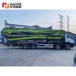 Hot selling construction site 2021 Zoomlioon boom length 63m used concrete pump