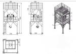 Dustproof 20kg Pellet Bagging Machine For Fertilizer