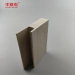 High Quality Wpc Flat Casing J Channel Wood Grain Wpc Door Frame And Jamb Indoor