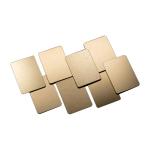 201 304 PVD Color Decorative Stainless Steel Sheet 1000x2000mm For Wall Skin