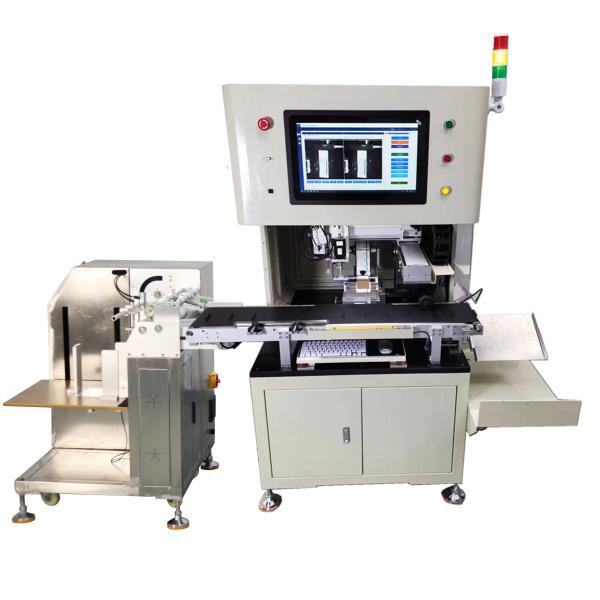 Electric Driven Automatic Flat Card Plastic Pouch Bags Labeller for Packaging