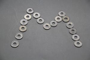 Wholesale Hot Dip Galvanized Steel Flat Washers M6 Round Head Grade For Mechanical Machine from china suppliers