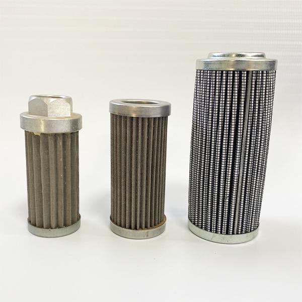 SS 304 316 Wire Mesh Filter Cartridge / Pleated Filter Elements For Polymer Melt Industry