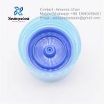 Custom Plastic Round Sponge Bottle Cap Hand Brush Head For Cosmetic Packing
