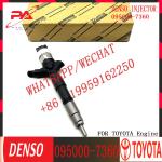 Den-so Original Common Rail Fuel Injector 095000-6870 095000-7360 For TOYO-TA