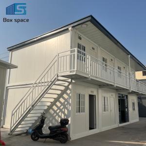China Boxspace Modular Homes Prefabricated 20ft 40ft Modular Container House Home Office Cabin House Stackable Container Houses on sale