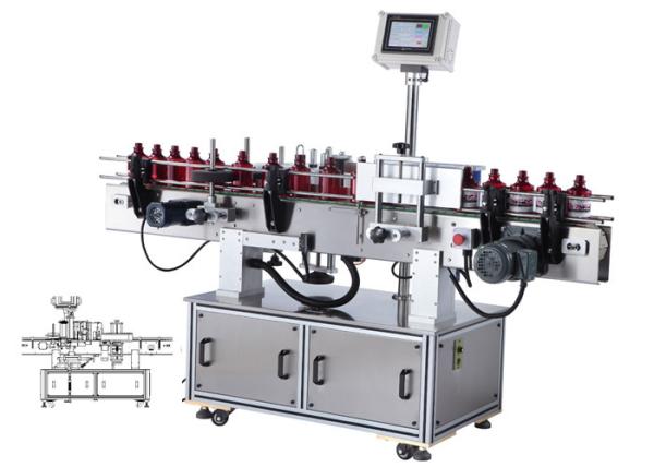 High Durability Automatic Sticker Applicator Machine 180kg , 1-4 Labels