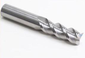 Wholesale 45 Degree Helix Angle 3 Flute Carbide End Mill For Aluminum Cutting Tools from china suppliers