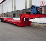 50 60 80 Ton Gooseneck Lowboy Semi Truck Trailer Excavator Lowbed Trailer Loader