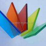 Black Orange EVA Laminated Safety Glass for Kitchen Staircase and Building
