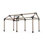 Wood Stand Kit Steel Bracket Heavy Duty Outdoor Garden Pergola Bracket Triangle