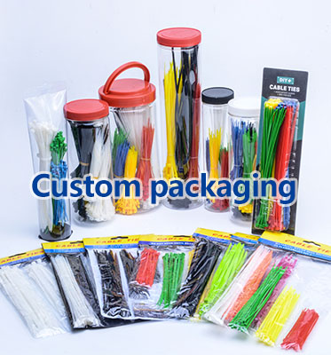 4.8*200MM Self-locking ETFE Cable Zip Ties Wraps Electrical Application Blue Wrap Tie Belt