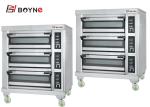 Stainless Steel High End Electric Microcomputer Commercial Three Deck Six Tray