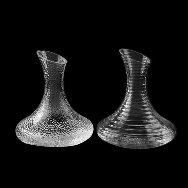 Bulk Wholesale Handcrafted Lead-Free Crystal Wine Decanter Aerator | 1500mL Distributor-Ready Carafe