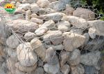Military 5mm Gauge Stone Filled Wire Cages Galvanised ASTM A975 Standard