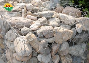 Wholesale Double Twist Gabion Hexagonal Wire Mesh 3mm For Coastal Defences from china suppliers