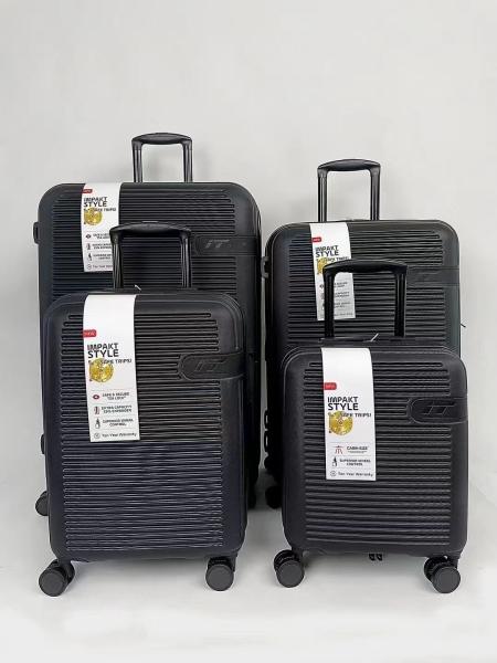 Customized 4 Spinner Wheels Travel Bags Luggage Set Suitcase Luggage Trolley
