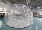 0.8mm PVC 4m Dia Transparent Igloo Clear Bubble Inflatable Dome Tent For Camping