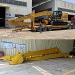 0.6CBM Long Reach Boom Arm For Excavator CAT320 CAT336 ZX200 Q345B Q690D 6 Month