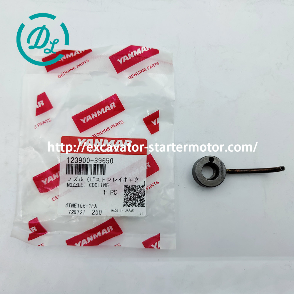 123900-39650 Excavator Oil Cooling Nozzle 4TNV106 Engine Yanmar
