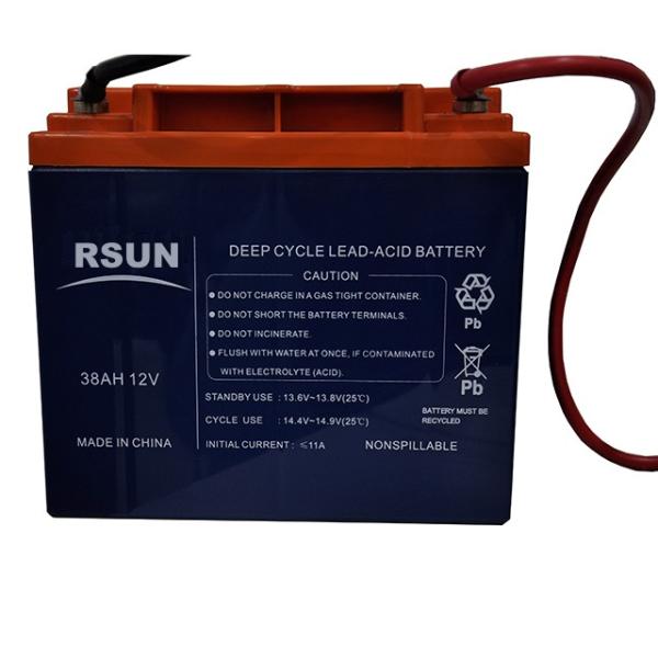 12V Valve Regulated Lead Acid Battery For UPS Deep Cycle Lead Acid Battery Long Life
