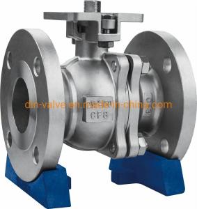 Wholesale ANSI CLASS 150-900 Straight Through Type Flange End Ball Valves with High Mount Pad from china suppliers