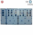 Metal White Big Medical Storage Cabinet With Polypropylene , Six Doors