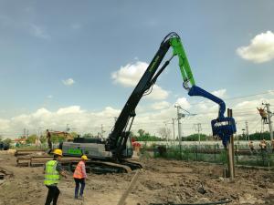 Wholesale 2.3 Ton 12m Concrete Pile Driving Equipment for all Kinds of Piling from china suppliers