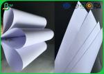FSC Certificatied 60gsm To 120gsm Uncoated Woodfree Printing Paper , White Bond
