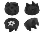 Rubber Machinery Instrument Rubber Components , Custom Rubber Parts Electronic