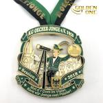 Free Sample Sport Custom Medal Personalized Fun Logo Carnival Christmas Catholic