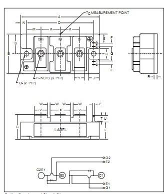 CM150DU-24NFH CM150DU-24NFH HIGH POWER SWITCHING USE MITSUBISHI igbt power