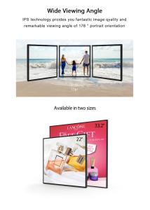 Wholesale 27 / 29 / 35 Inch High Resolution Touch Kiosk Square LCD Panel Android Wall-Mounted Installation from china suppliers