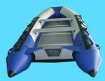 Glass Fiber Reinforced Plastic Inflatable Boat 6 Person Capacity