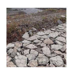 Wholesale Hexagonal Pvc Coated Gabion Stone Cages 2x1x0.5m Erosion Resistant from china suppliers