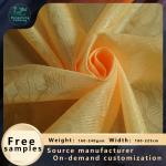 84 Inch Width Mattress Quilt Fabric 43D Yellow Quilting Fabric