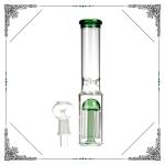 Tobacco Smoking Water Pipe Heady Dab Oil Rig 8 Arms Perc 12 Inches