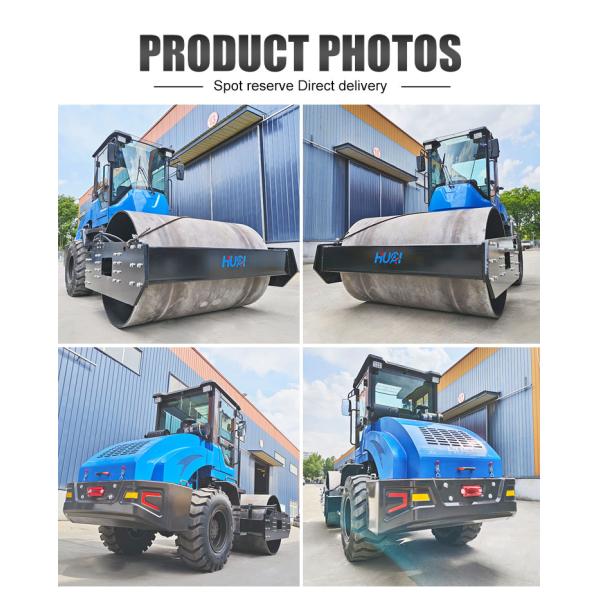8 Ton Road Roller Single Drum Vibrator Compactor with Factory Direct Cheap Price
