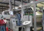 Thermal Oil Heated Fabric Finishing Machine , Automatic Door Textile Finishing