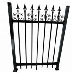 Classical Ornamental Cast Iron Fence European Style For Decorations