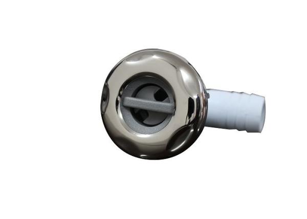 Swirl Light Up Spa Jet Nozzle 3/8" Air Barbed x 3/4" Water Barbed , Hot Tub