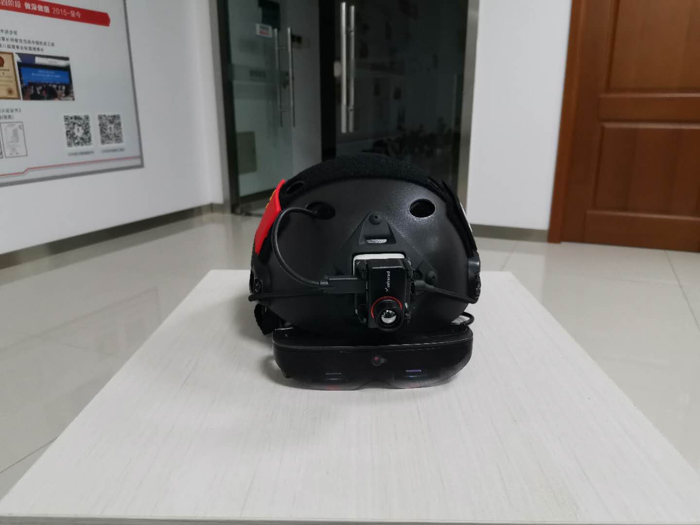 Thermal Imaging Camera Police Safety Smart AI Helmet
