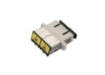 Zirconia Sleeve ISO9001 SC Duplex Adapter