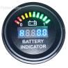 Buy cheap Round battery gauge 10 Bar Arc LED Digital Battery Discharge Indicator meter from wholesalers